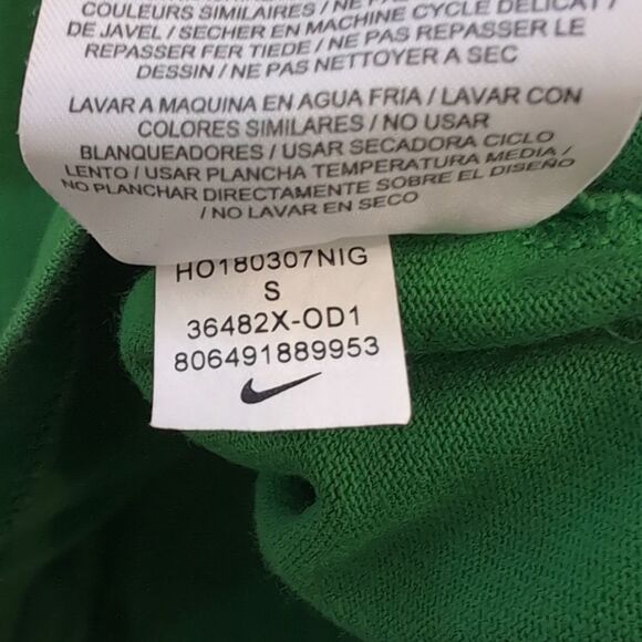 Oregon Ducks NCAA Green Nike Hooded Short Sleeve Shirt Size Small - Picture 6 of 7